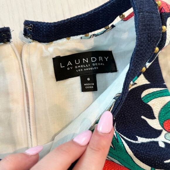 Laundry by Shelli Segal Multicolor Sleeveless Dress - Picture 5 of 7